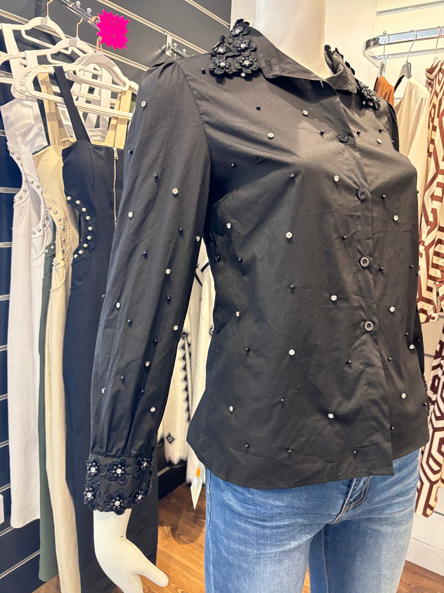 Camisa elegante de botones