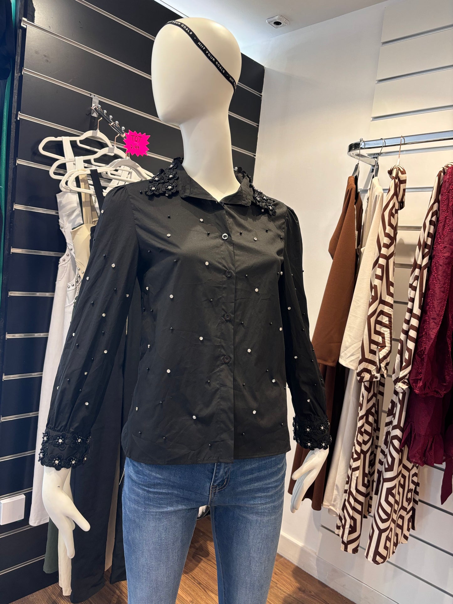 Camisa elegante de botones