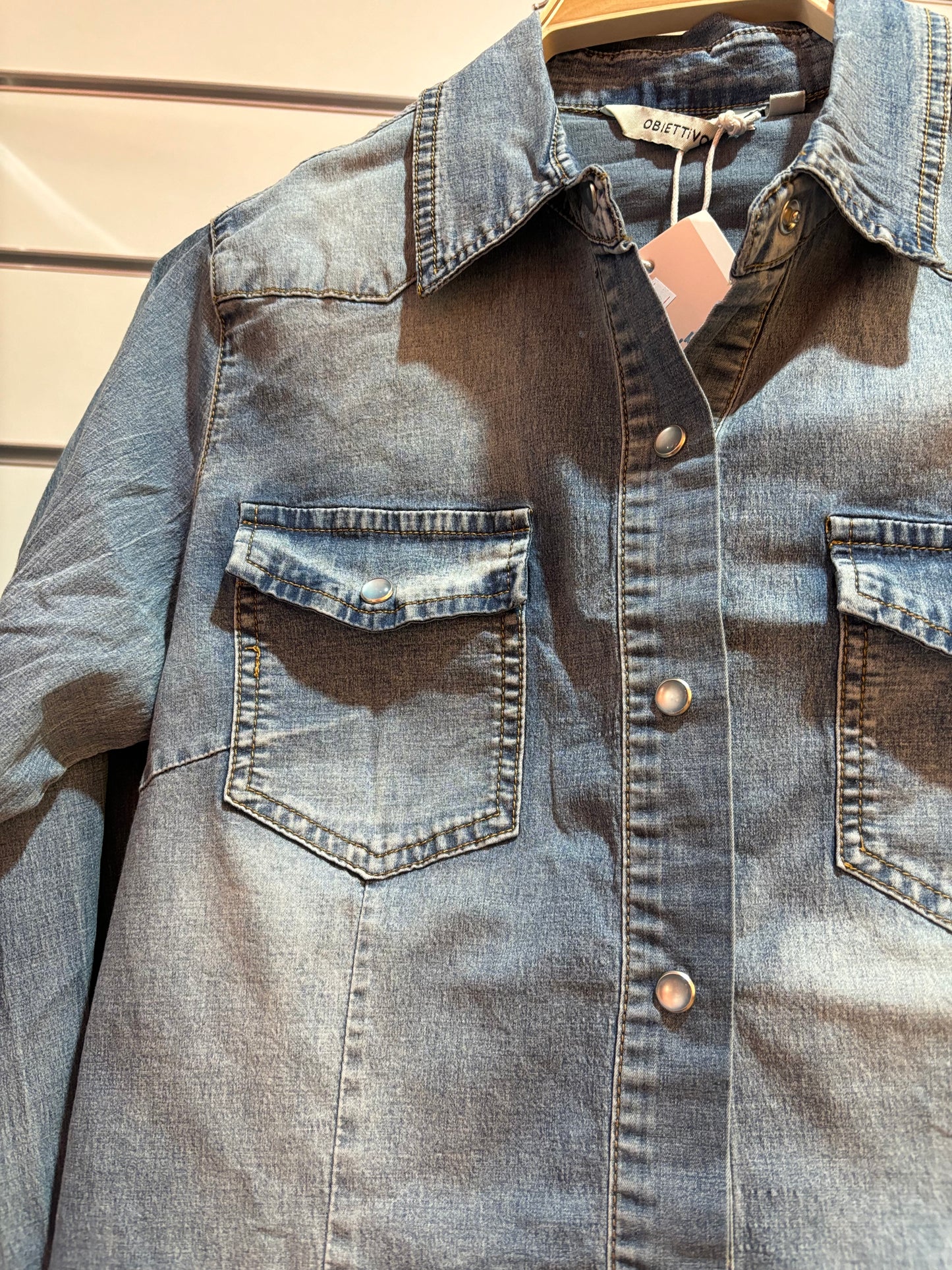 Camisa vaquera otoñal