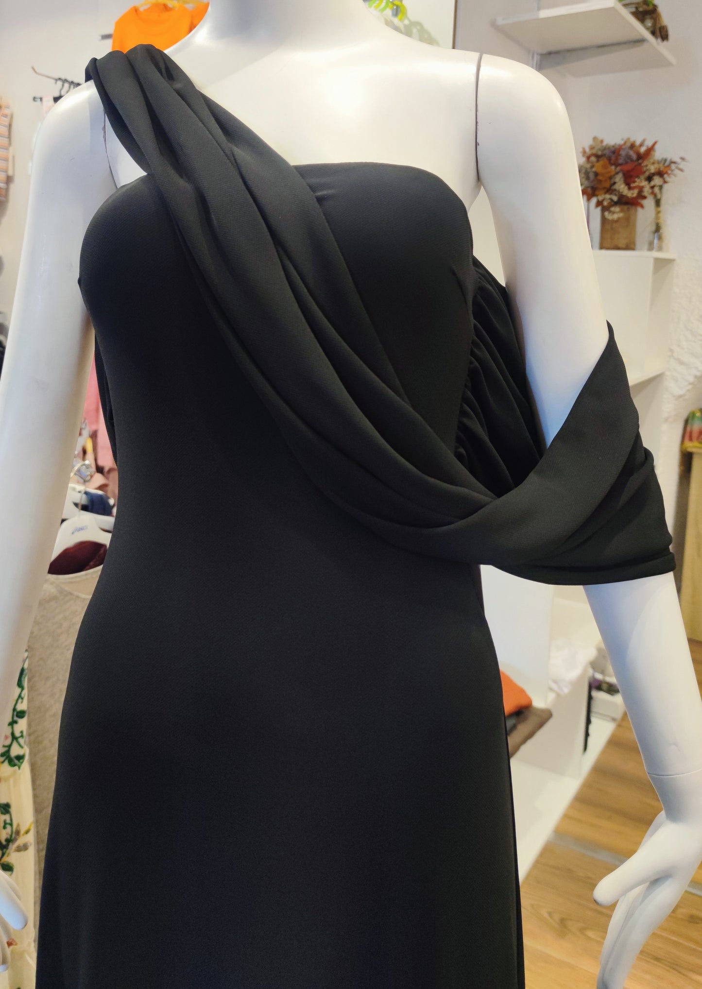 Vestido con tira para usarlo de varias formas, vestido ajustable s tu manera