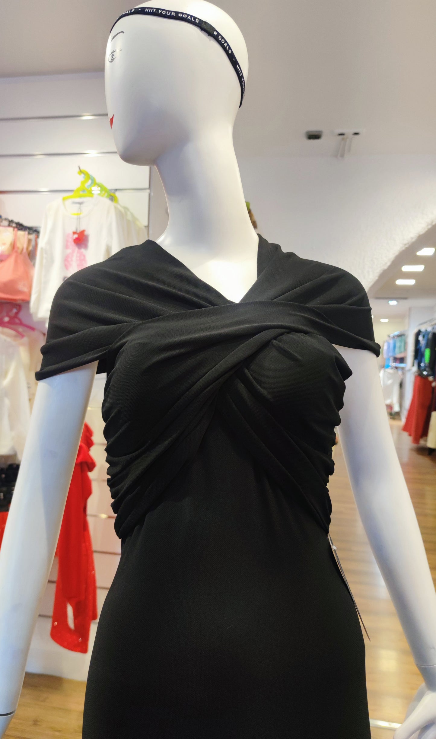 Vestido con tira para usarlo de varias formas, vestido ajustable s tu manera
