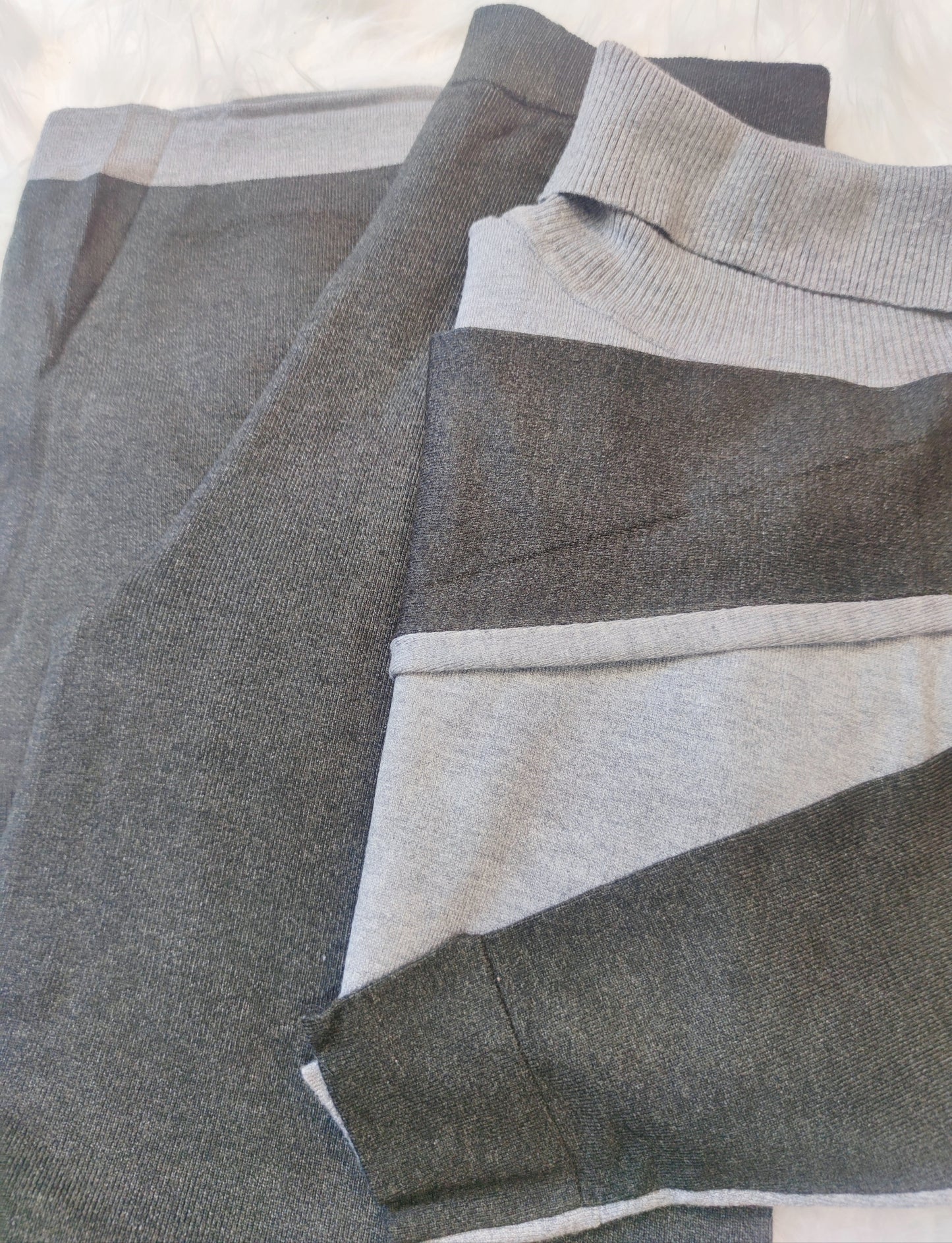 Conjunto de punto mujer, ropa de invierno, 2 piezas