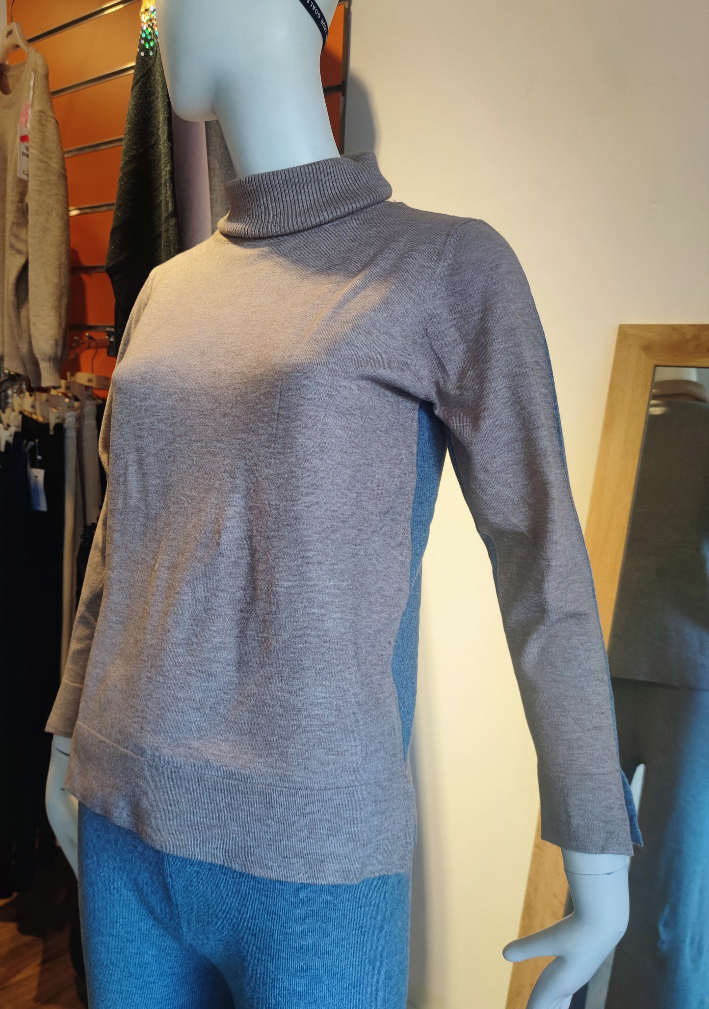 Conjunto de punto mujer, ropa de invierno, 2 piezas