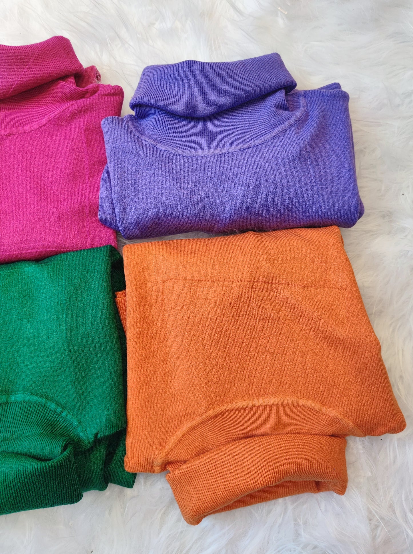 Jersey de punto con cuello, suéter de invierno mujer