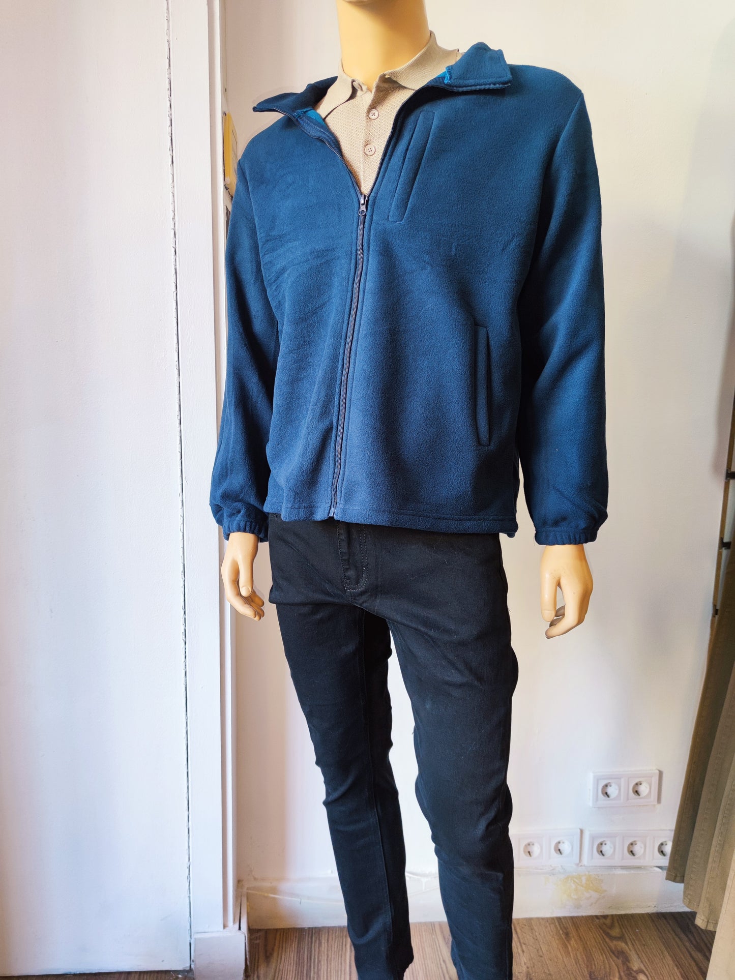 Sudadera unisex con cremallera, ropa de invierno
