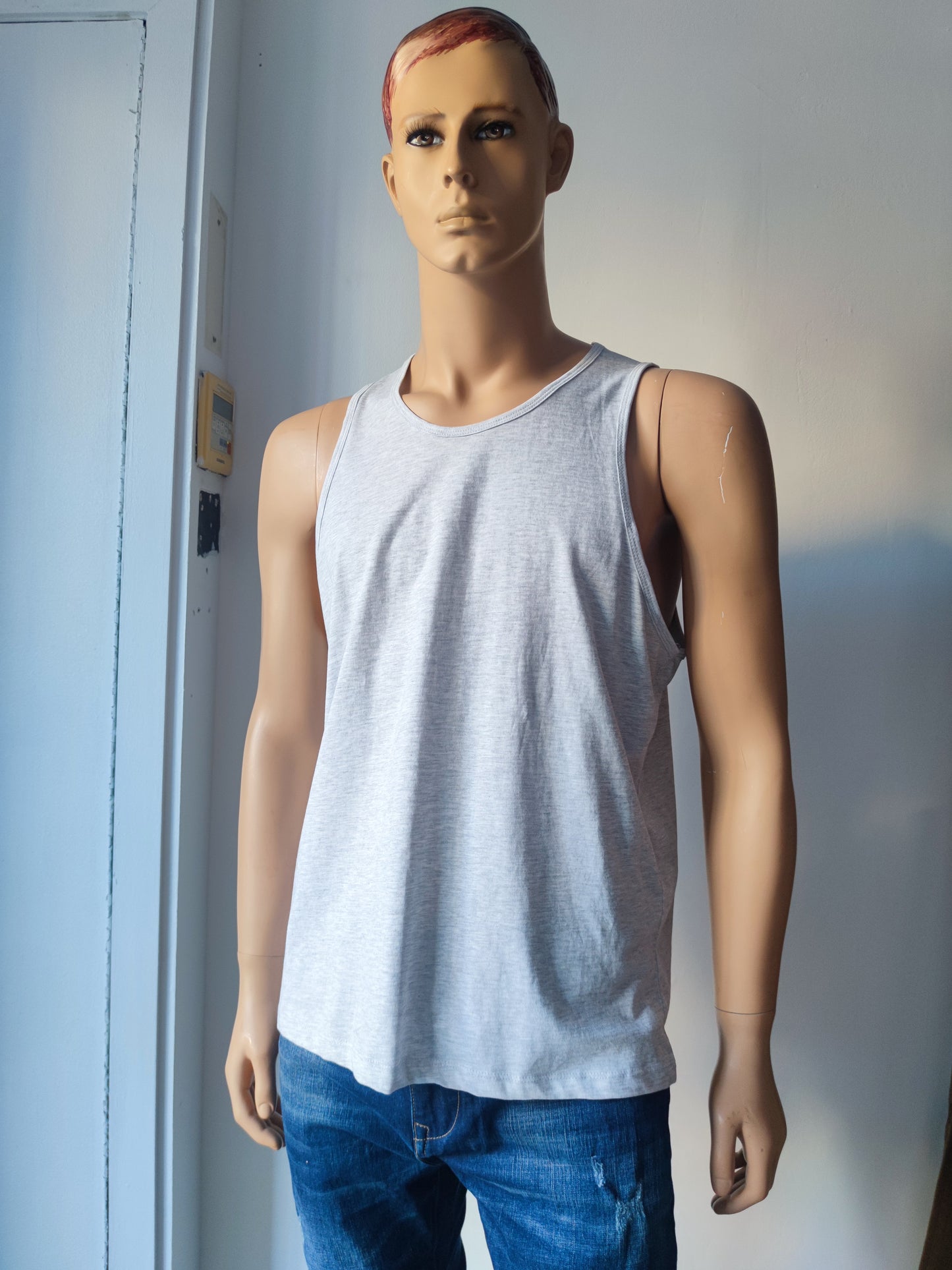 Camiseta hombre, camisa sin mangas para chicos