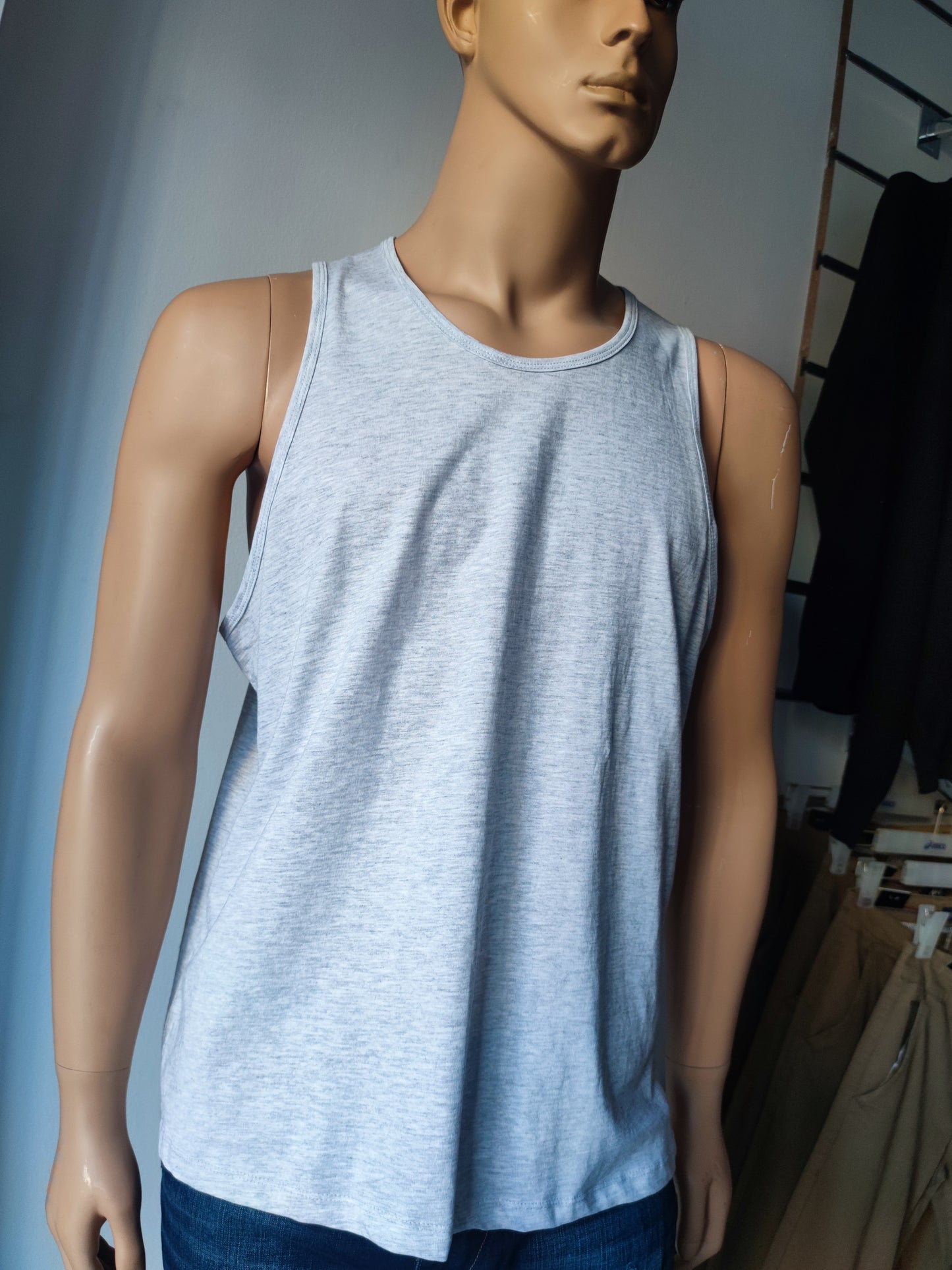 Camiseta hombre, camisa sin mangas para chicos