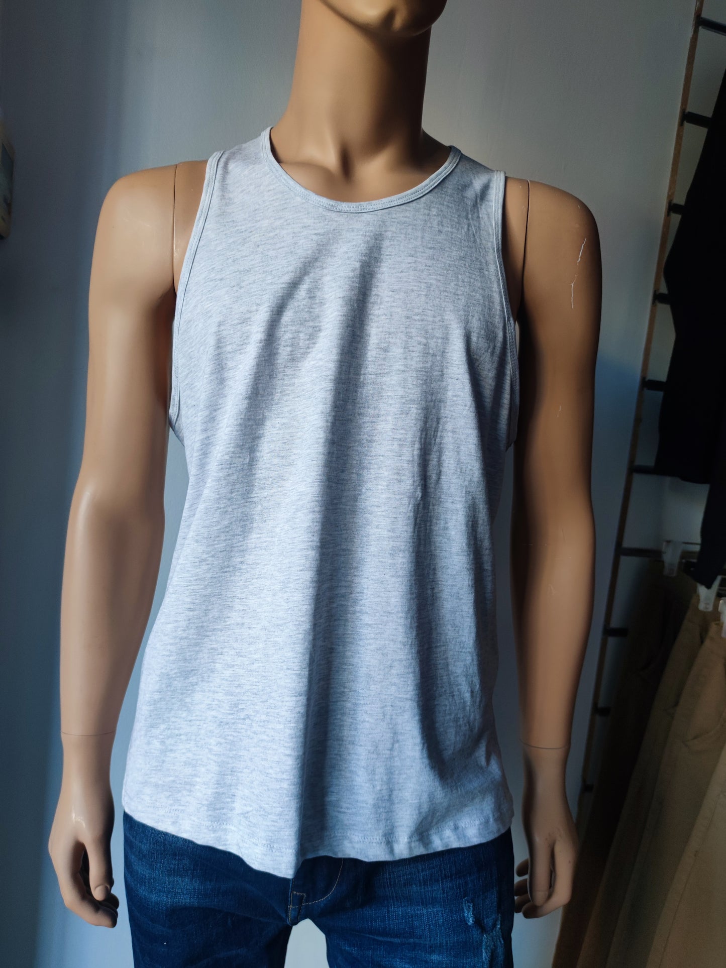 Camiseta hombre, camisa sin mangas para chicos