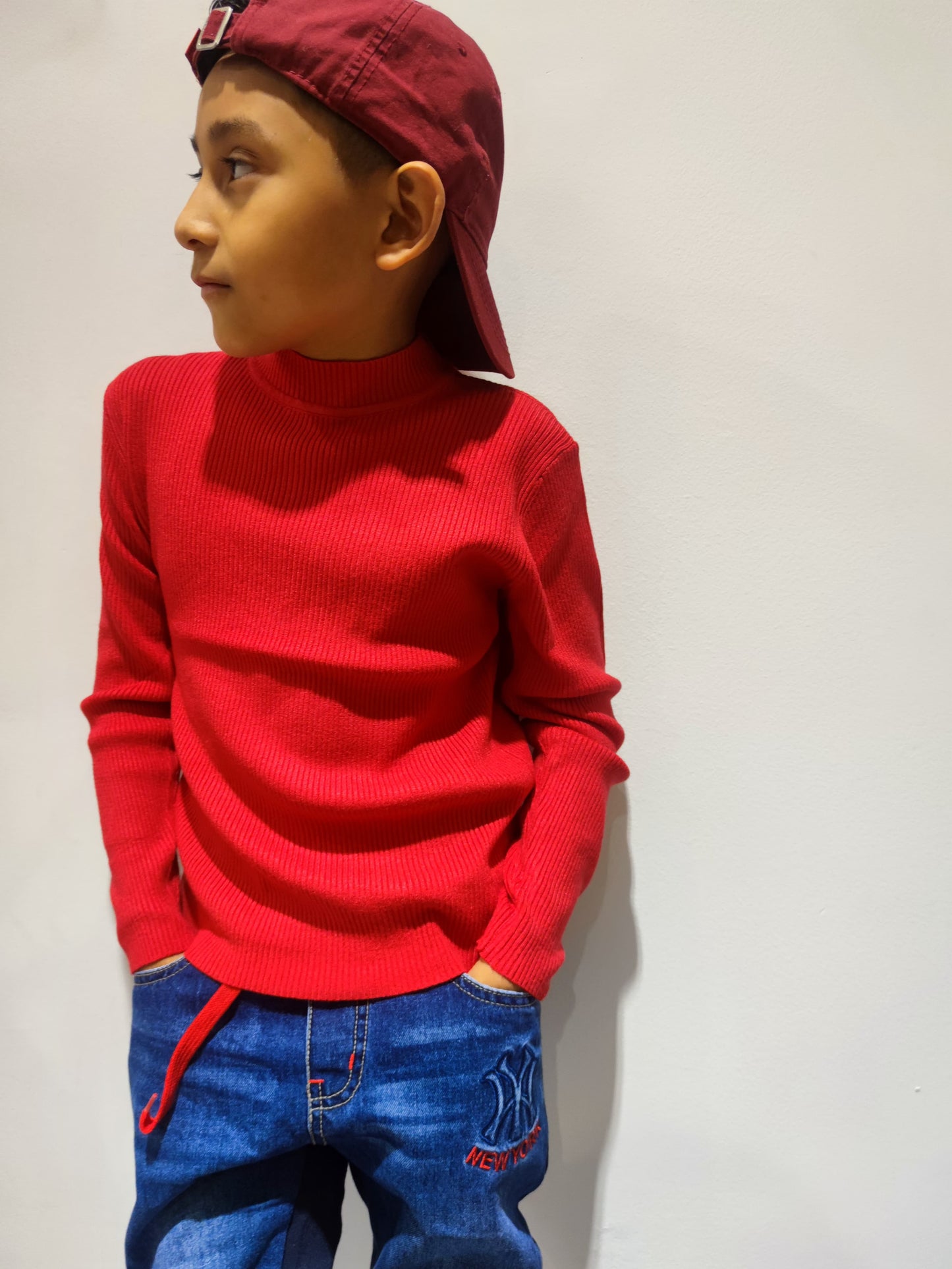 Jersey de punto, suéter para niño, ropa para los hombrecitos de la casa