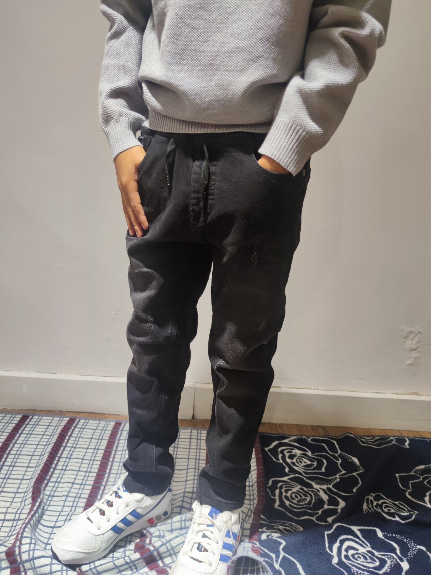 Pantalones de niño térmicos, pantalones de invierno para niños