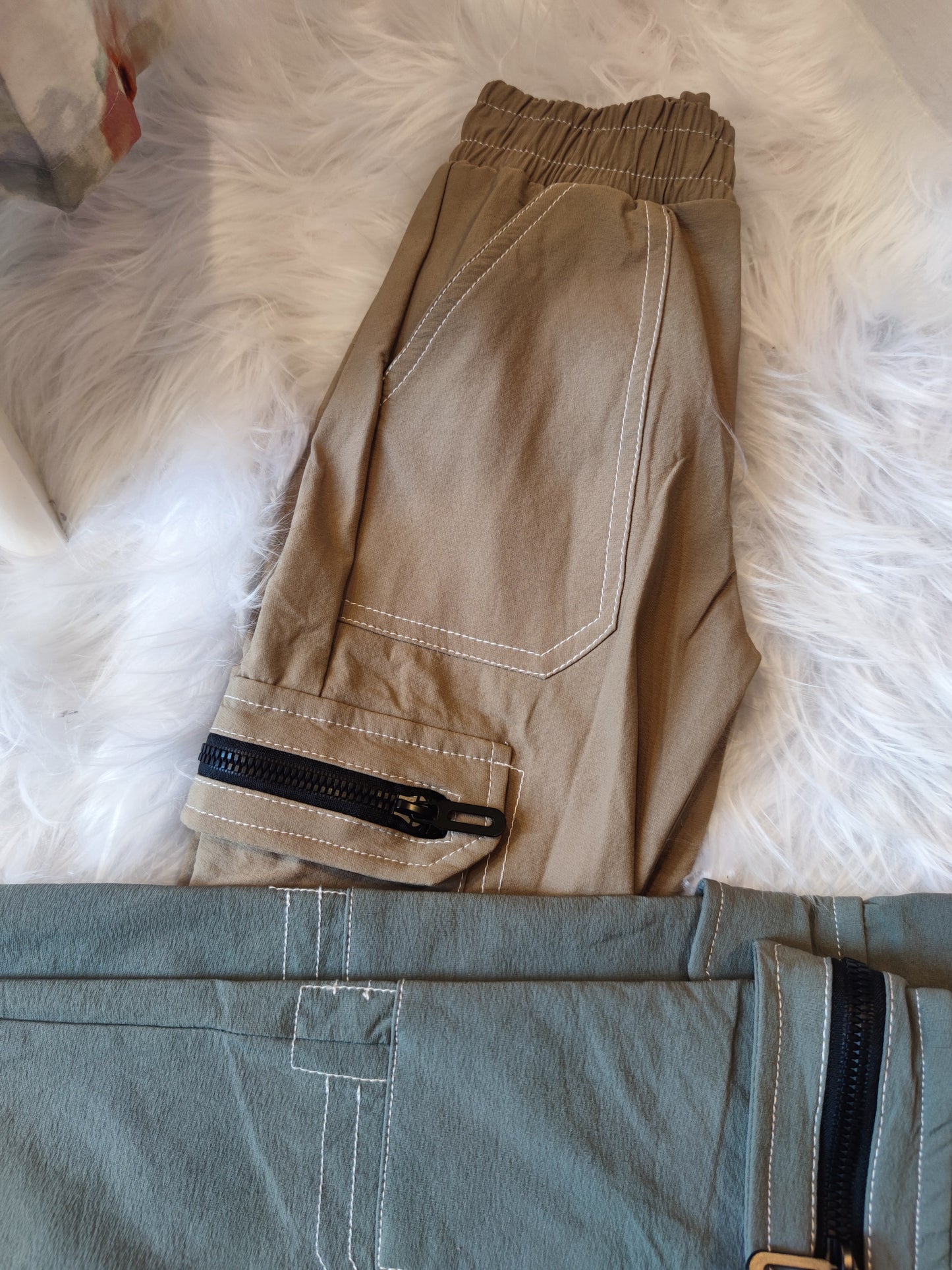 Pantalones térmicos para niños, con cintura elástica