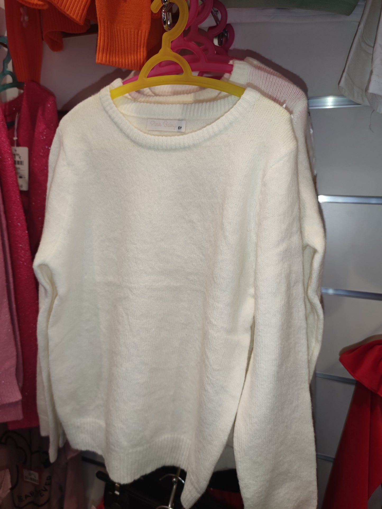 Jersey de punto para niñas, invierno nenas