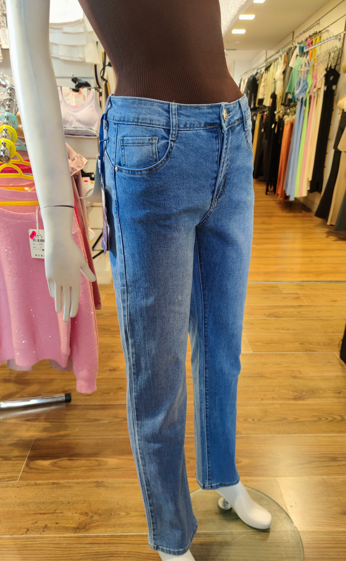 Pantalones rectos mujer